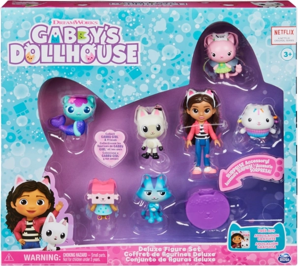 Căsuța fermecată a lui Gabi Set multiplu de figurine