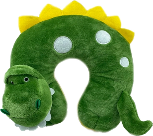 Tetieră plușată crocodil 3D