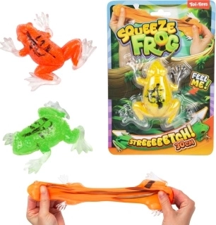 Broască de cauciuc extensibilă 10 cm