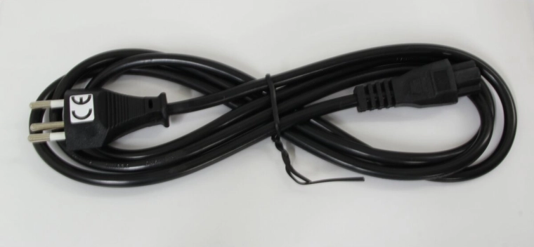 Cablu de alimentare Jamara pentru Elveția, pentru Peak 80-50 (ștecher tip trifoi pentru conector rotund)