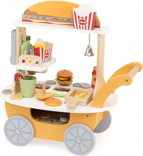 Stand mobil pentru joaca de-a restaurantul