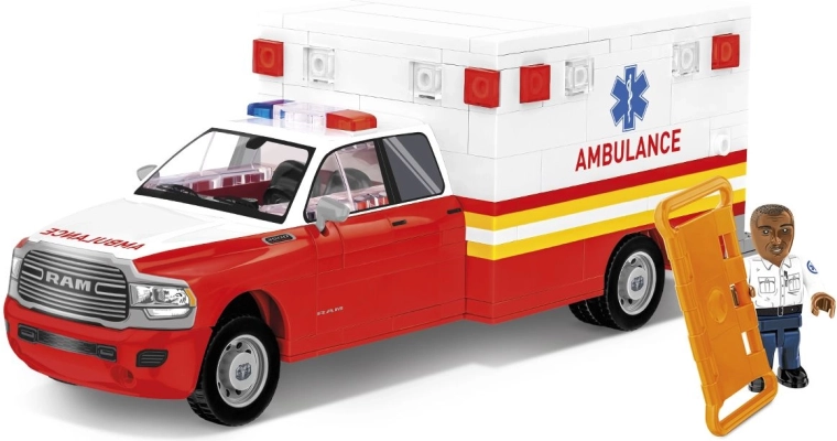 Ambulanță RAM 3500 realistă la scara 1:35