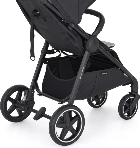 Roți din cauciuc integral fără întreținere și suspensie