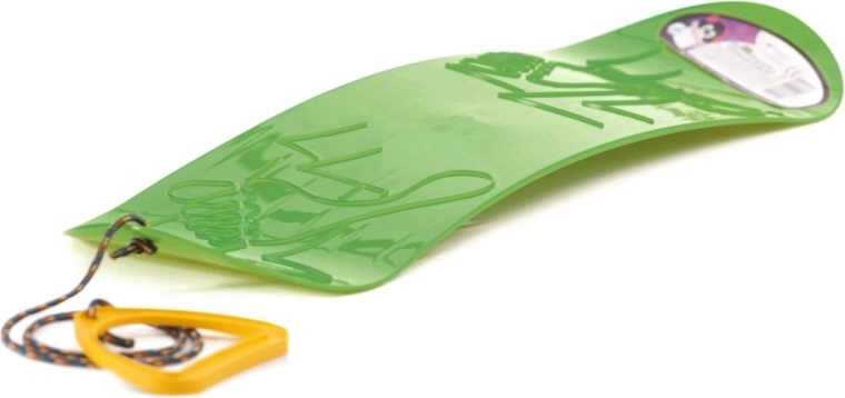 Placă de alunecare tip snowboard verde - 1 bucată