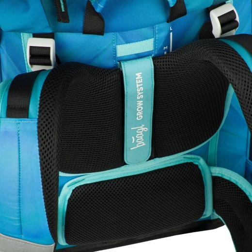 Sistem de spate ajustabil Grow – se potrivește din prima clasă