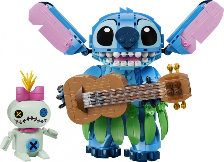 Două personaje iconice: Stitch și Scrump