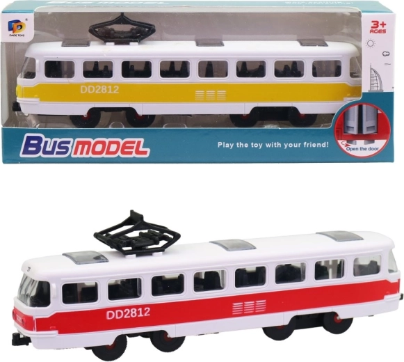 Tramvai șalina 17 cm – model realist pentru copii