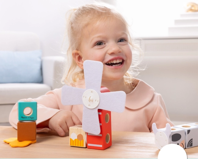 Morișcă interactivă și motive jucăușe de fermă