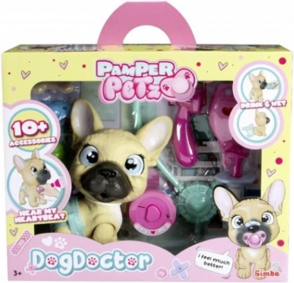 Figurină Pamper Petz Set veterinar