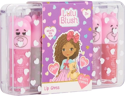 Create It! LuluBlush luciuri de buze pentru copii – set 6 buc.