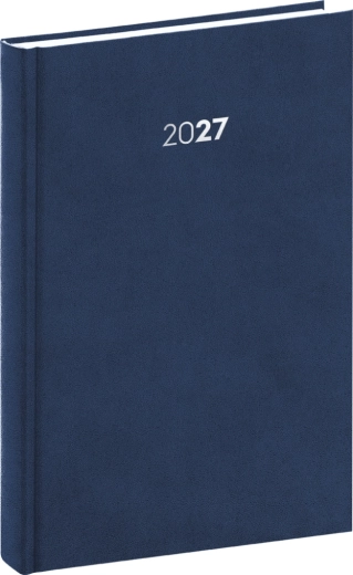 Agenda zilnică Notique Balakon 2027 albastru închis 15 × 21 cm