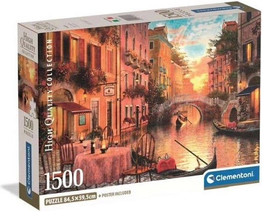 Puzzle Clementoni Veneția, 1500 de piese