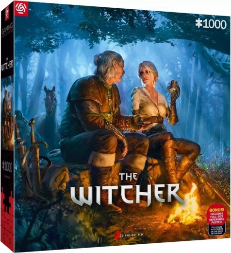 GOOD LOOT Puzzle The Witcher: Călătoria lui Ciri, 1000 de piese