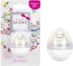Lukky balsam de buze perlat în formă de ou