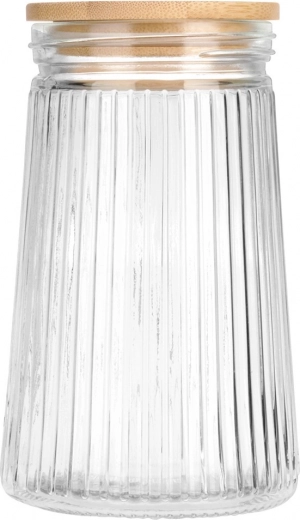 Capac din bambus etanș cu garnitură din silicon