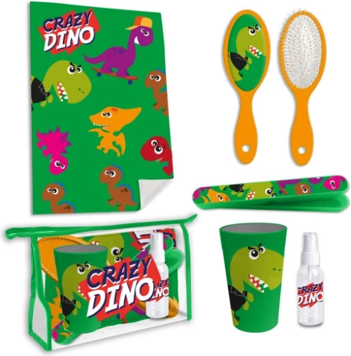 Set de toaletă pentru copii Crazy Dino