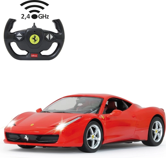 Mașină cu telecomandă JAMARA Ferrari 458 Italia 1:14, roșie