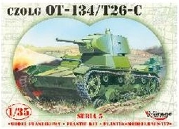 Machetă din plastic a tancului OT-134 / T-26 Mirage Hobby
