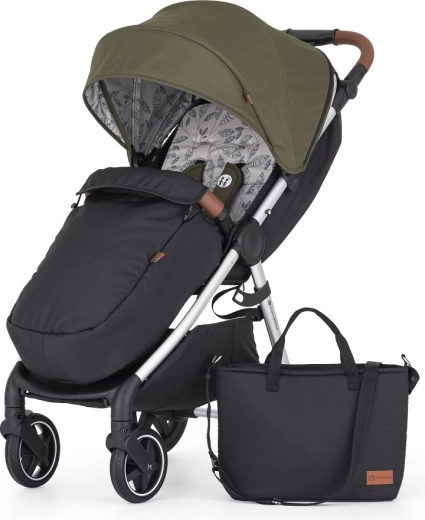 Cărucior sport Petite&Mars Royal3 silver mature olive
