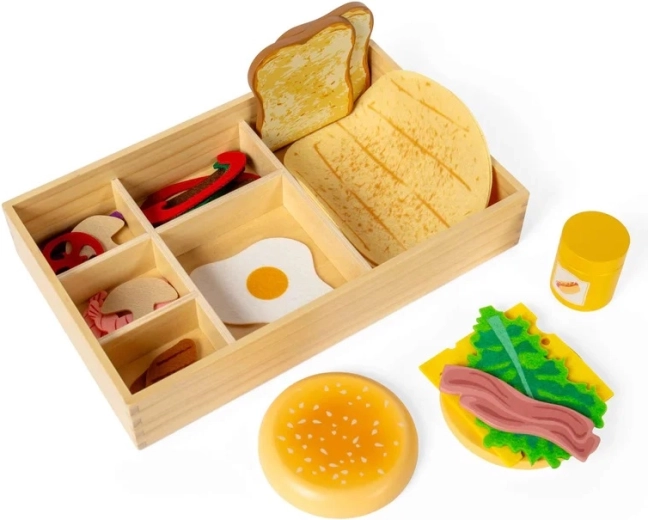 Cutie organizată cu compartimente