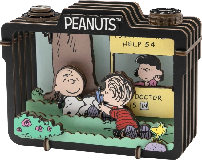 Aparat foto retro cu profunzime pe mai multe straturi