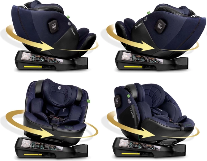 Bază rotativă 360° pentru acces ușor