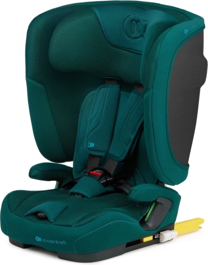 Scaun auto Kinderkraft Fix2Go i-Size 76–150 cm verde