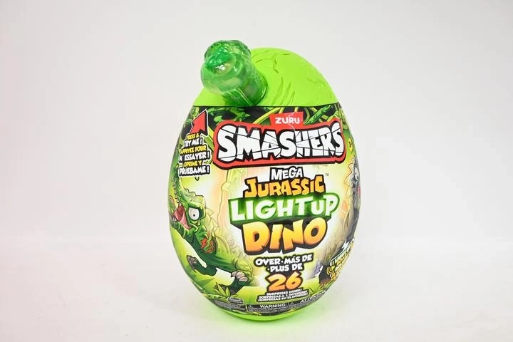 Zuru Smashers Jurassic dino care luminează în ou gigant