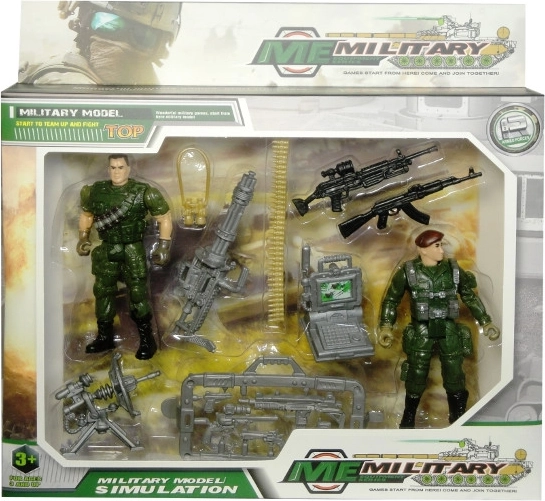 Set militar de figurine și accesorii