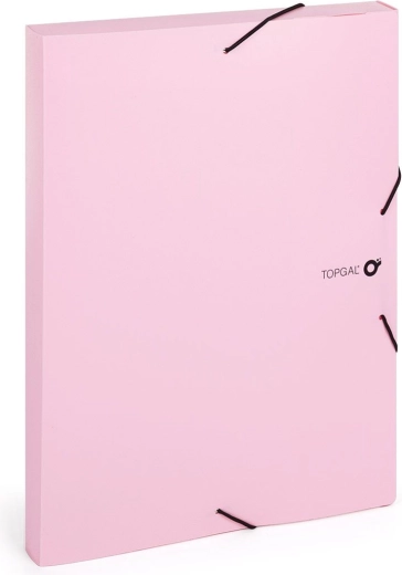 Topgal mape pentru caiete A4 roz