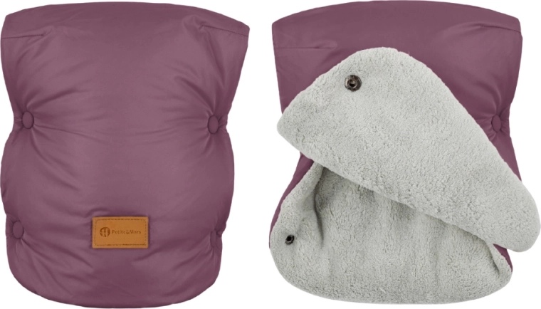Mânecuțe pentru cărucior PETITE&MARS Jasie Mysterious Plum