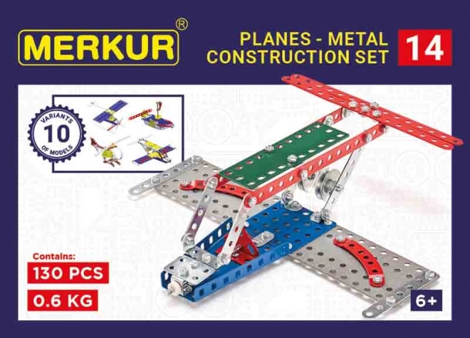 Set de construcție avioane MERKUR pentru copii