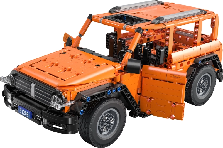 Construcție realistă și roți din cauciuc