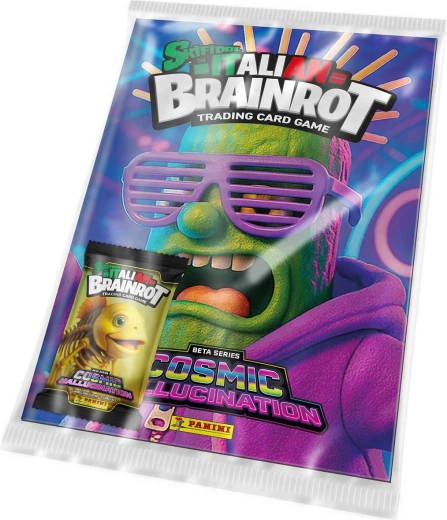 Panini Skifidol Italian Brainrot TCG Cosmic Hallucination set de start – album și booster