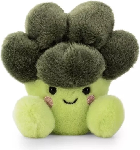Broccoli de pluș Palm Pals, 13 cm, de la Aurora