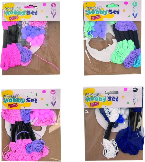 Set creativ pentru realizarea unui prinzător de vise