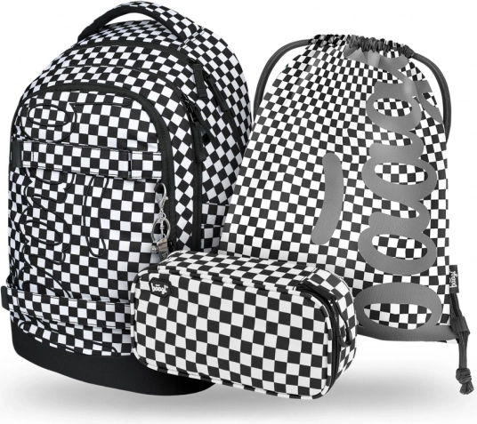 Baagl Set 3 Școlar Skate Max: Rucsac, Penal și Săculeț