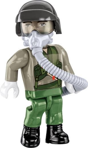 Cockpit care se deschide și 2 figurine piloți