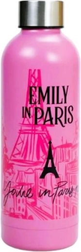 Sticlă din inox Emily in Paris - 1 bucată