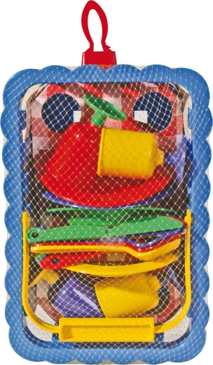 Coș de picnic cu veselă 27 cm