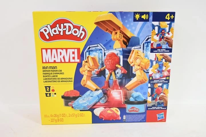 Play-Doh set de plastilină cu laboratorul armurii Iron Man (Marvel)
