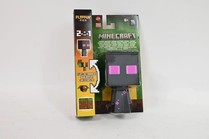 Figurină Minecraft Enderman 2 în 1 (transformabilă)