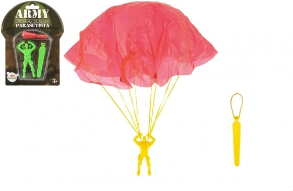 Parașutist zburător cu parașută – figurină 9 cm