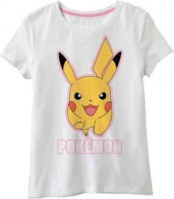 Tricou alb Pokémon