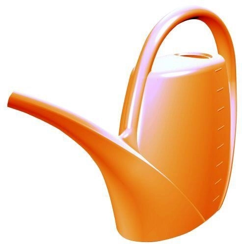 Stropitoare din plastic pentru udat 1,7 l portocalie