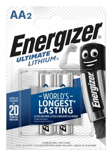 Energizer Ultimate Lithium AA baterii tip creion 1,5 V – 2 buc