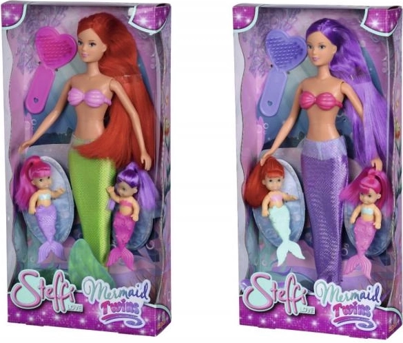 Păpușa STEFFI Love sirenă cu gemeni