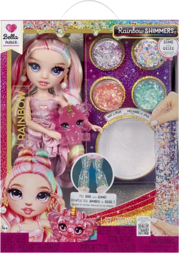 Păpușă cu slime Rainbow High Shimmers Bella Parker