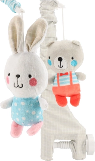 Figurine moi din pluș pentru dezvoltarea vizuală