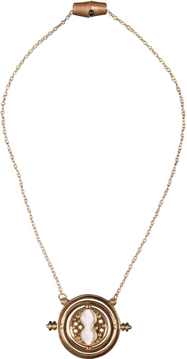 Harry Potter întorcător de timp – pandantiv cu lanț auriu